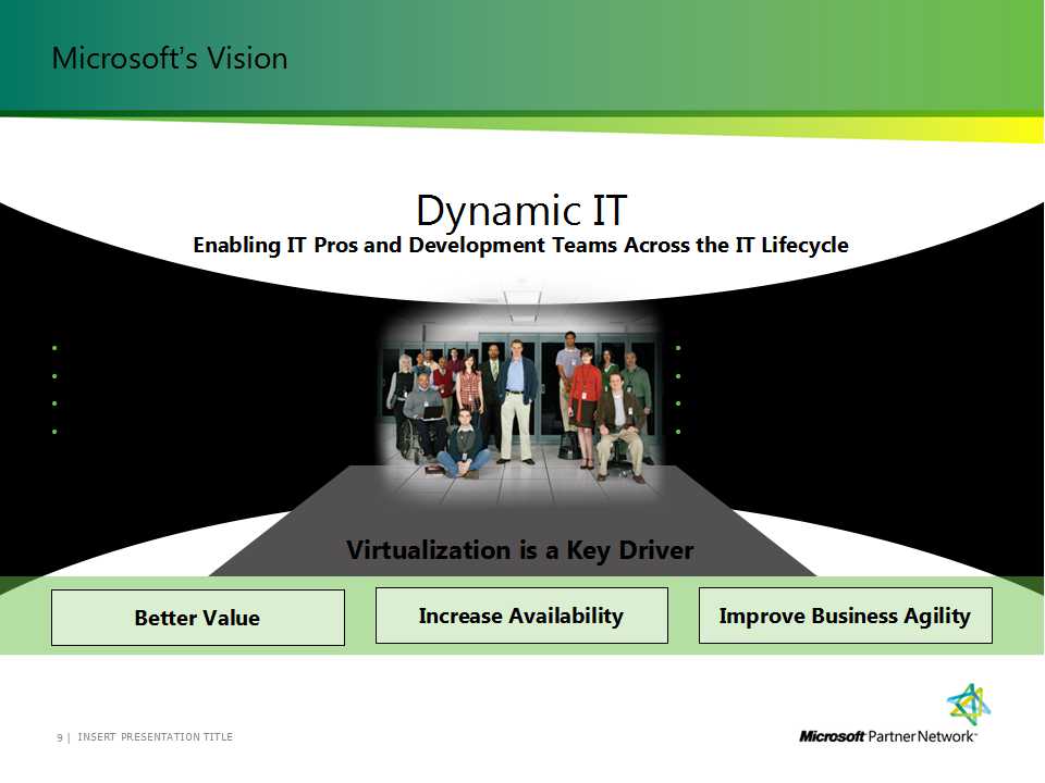 PPT商业商务模板 2012微软公司产品PPT模板