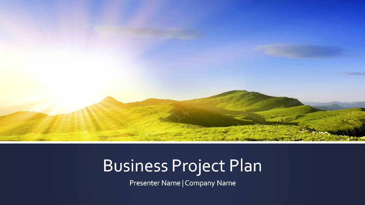 PPT商业商务模板 公司企业项目计划PPT模板